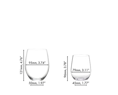 Riedel "O" 6+2 Cabernet / Viognier Chardonnay Tumbler Set