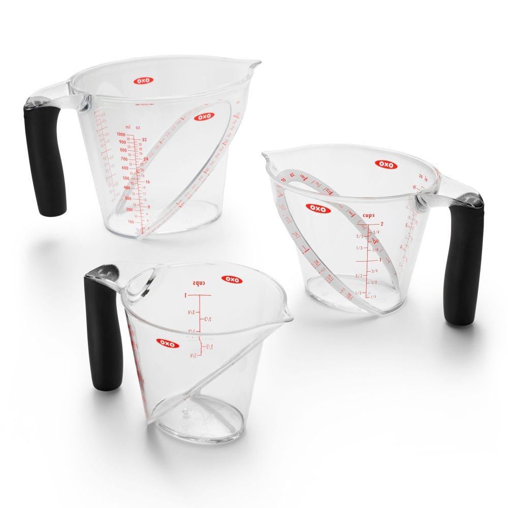 OXO 3 Piece Angled Measuring Cup Set - Tritan