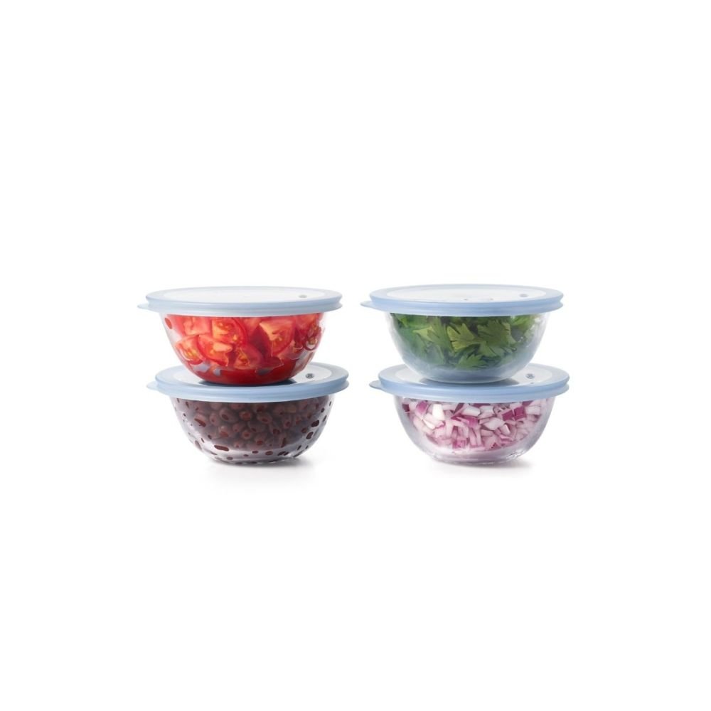 OXO 8-Piece Glass Prep Bowls