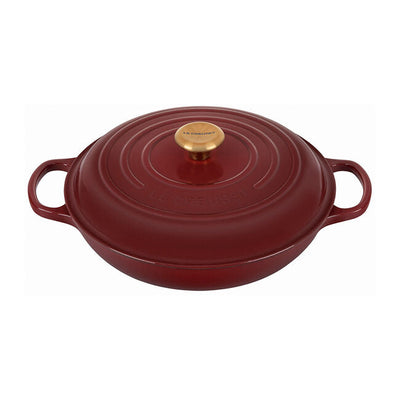 Le Creuset 3.5 Quart Signature Cast Iron Braiser - Rhone