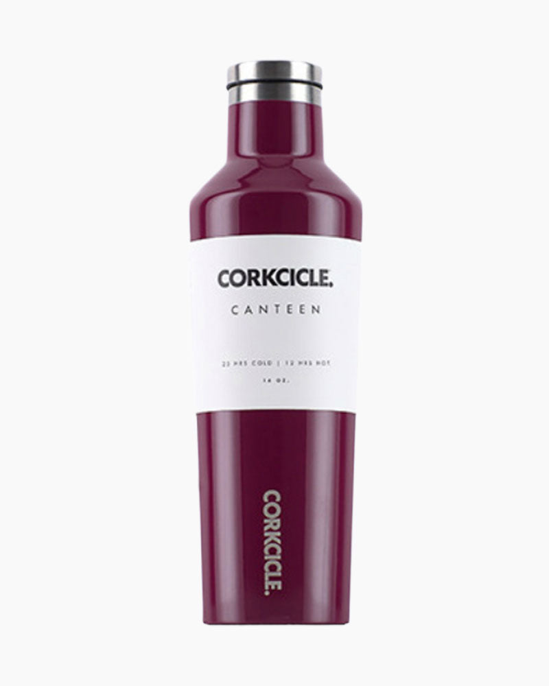 Corkcicle 16 oz. Canteen in Merlot Gloss