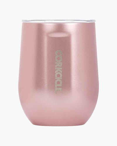 Corkcicle Stemless Wine Cup in Rose Metallic