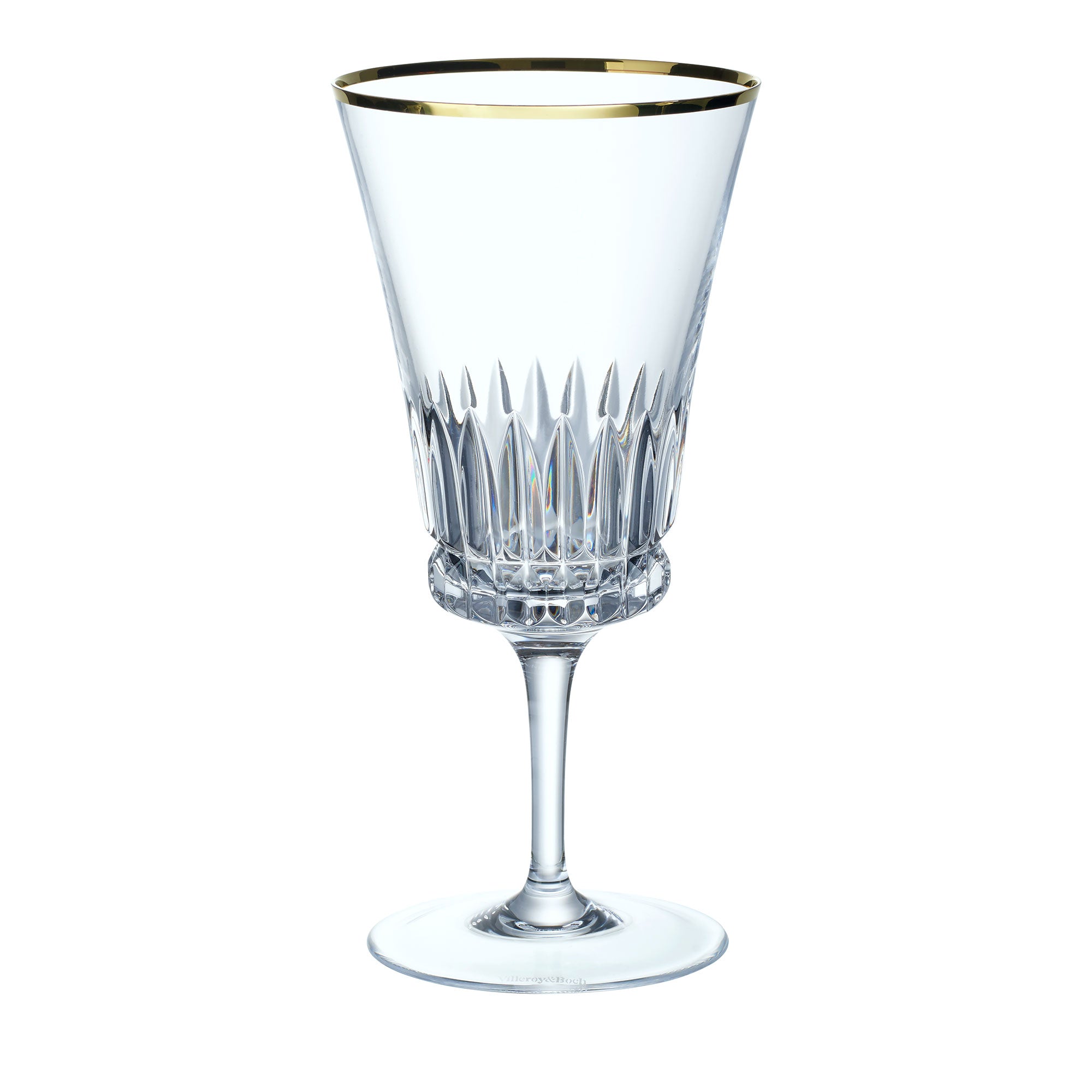 Villeroy & Boch Grand Royal Gold Water Goblet, 13 oz