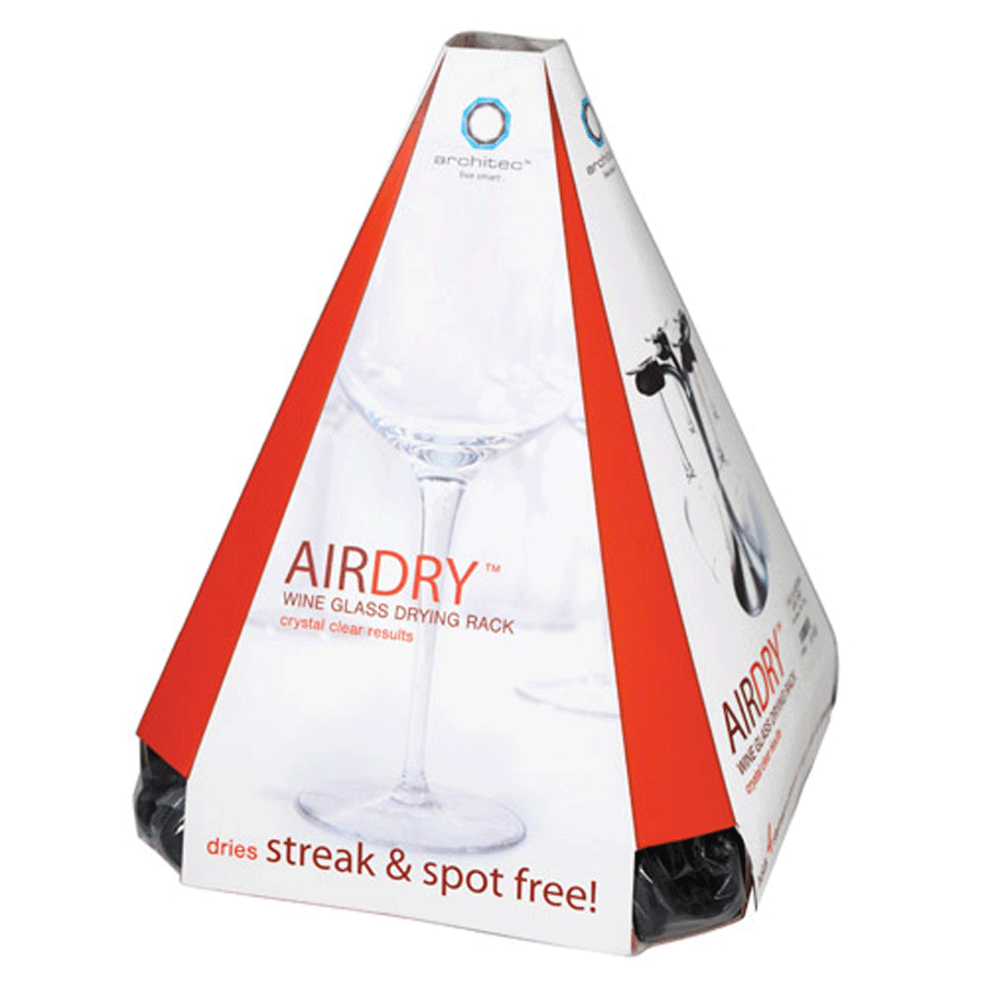 Architec Air Dry Wine Glass Drying Rack