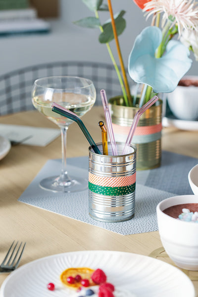 Villeroy & Boch Artesano Glass Straws Set of 4