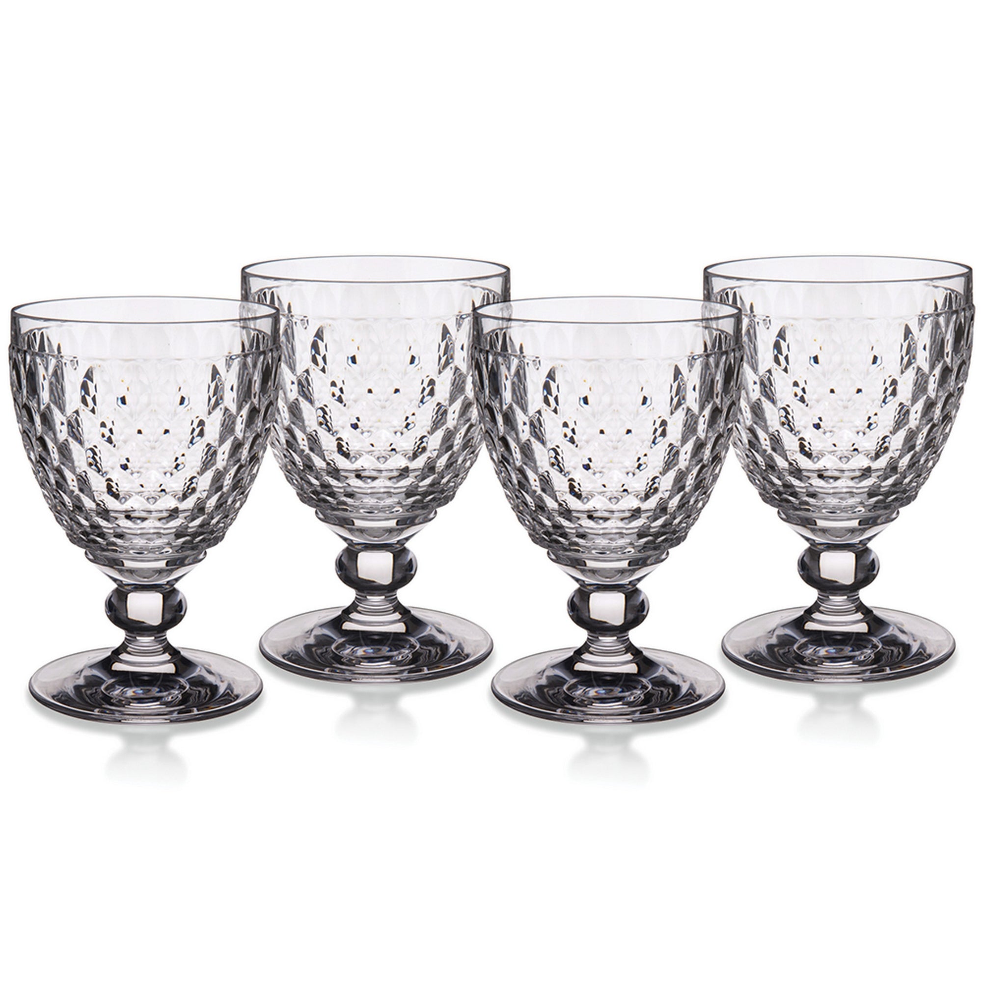 Villeroy & Boch Boston Wine Glasses, Set of 4, Clear, 11 oz