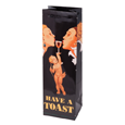 True Fabrications Have A Toast Wine Bag