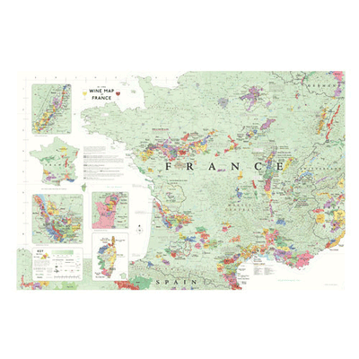 Wine Map of France