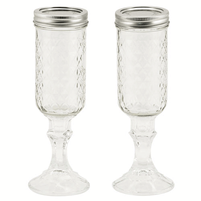 The RedNek Champagne Flutes