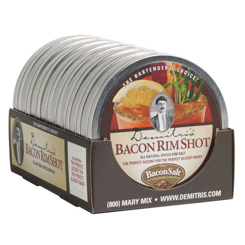 True Fabrications Demitri's 4 Ounce Bacon Rim Shot Bloody Mary Rim Salt