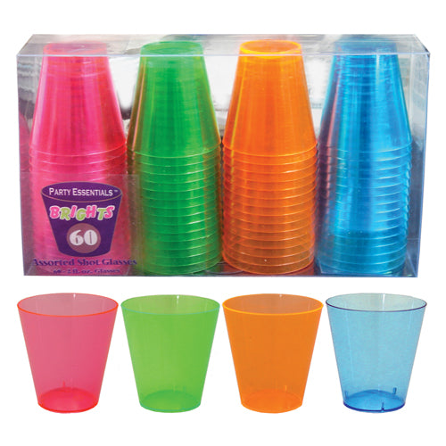 True Fabrications 2 oz. Neon Shot Glasses