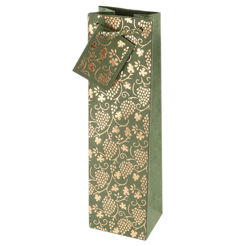 True Fabrications Sun-Kissed Vines Jute Bag