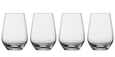Villeroy & Boch Voice Basic Stemless Wine Glasses, Set of 4