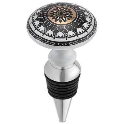 Eclectic Boho Bottle Stopper- Alexandria
