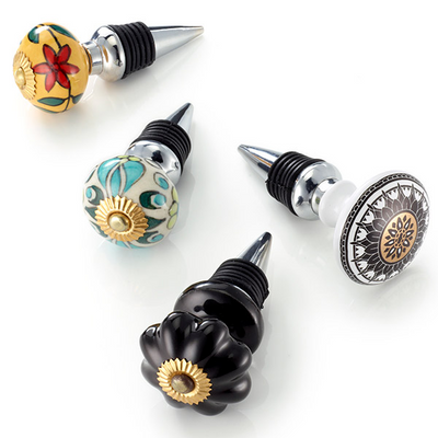 Eclectic Boho Bottle Stopper- Alexandria