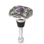 Stone Filigree Bottle Stopper