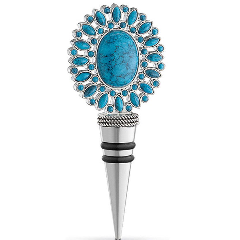 Turquoise Bottle Stopper