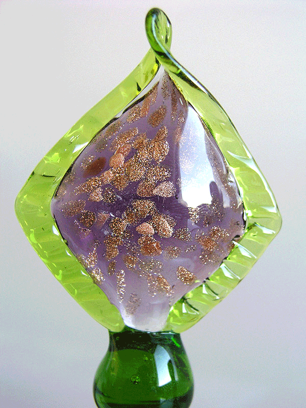 Green Leaf Bottle Stopper