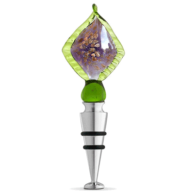 Green Leaf Bottle Stopper