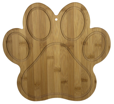 Totally Bamboo Paw Cutting & Serving Board