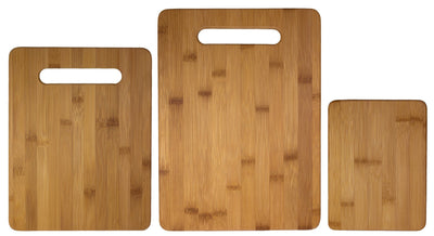 Totally Bamboo Bamboo Cutting Board 3pc Set