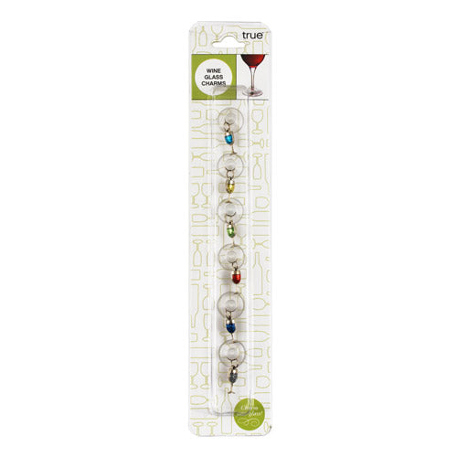 True Fabrications Glitter Wine Charms