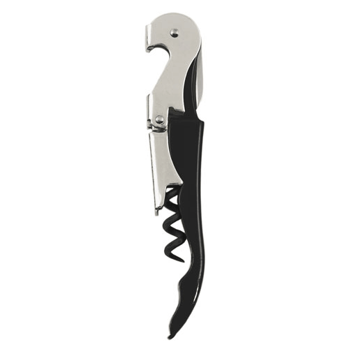 True Fabrications Truetap Double Hinge Waiterstyle Corkscrew- Black