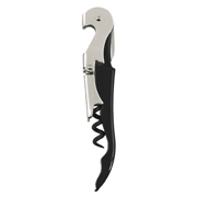 True Fabrications Truetap Double Hinge Waiterstyle Corkscrew- Black