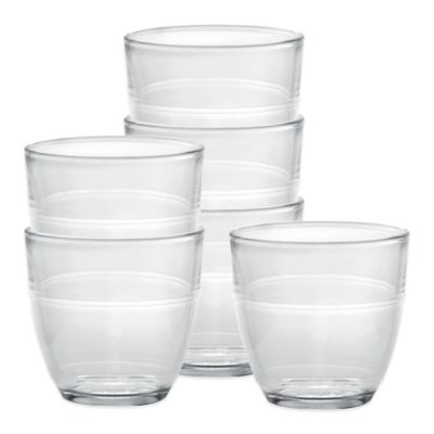 Duralex Gigogne 7 3/4-Ounce Glasses (Set of 6)