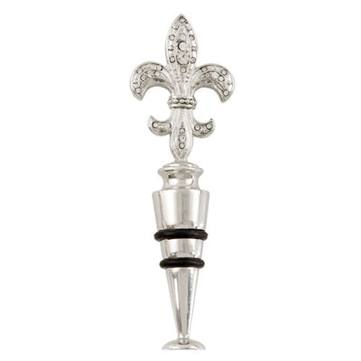 True Fabrications Fleur-de-Lis Bottle Stopper