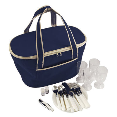 True Fabrications Navy Countryside Cooler