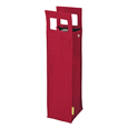 True Fabrications 1-Bottle Red Insulated Tote