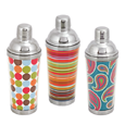 True Fabrications Assorted Mod Cocktail Shakers