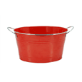 True Fabrications Country Home Big Red Galvanized Tub