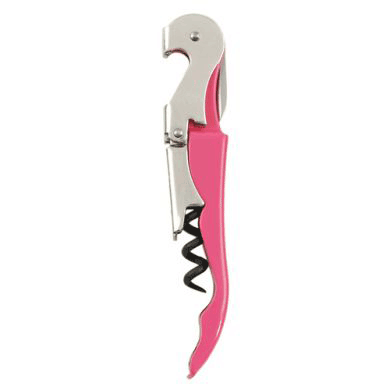 True Fabrications Truetap Double Hinge Waiterstyle Corkscrew- Pink