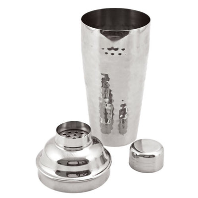 True Fabrications Hammered Metal Cocktail Shaker
