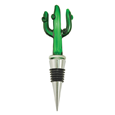 True Fabrications Glass Cactus Bottle Stopper