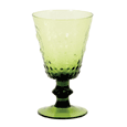 True Fabrications Lime Embossed Goblet