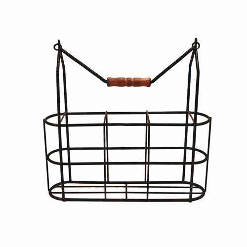 True Fabrications French Vintage Bottle Carrier