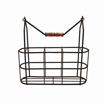 True Fabrications French Vintage Bottle Carrier