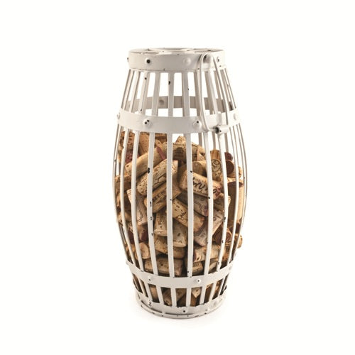 True Fabrications Shabby Chic Barrel Cork Holder