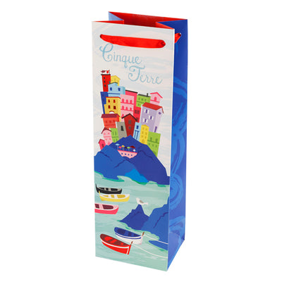 True Fabrications Cinque Terre Wine Gift Bag