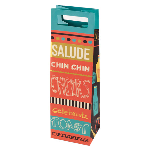 True Fabrications Salude Wine Bag