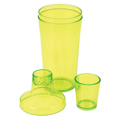 True Fabrications Assorted Neon Cocktail Shakers