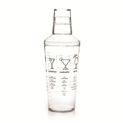 True Fabrications Plastic Recipe Shaker