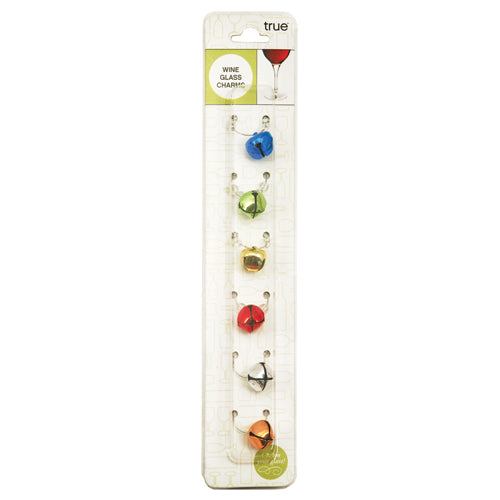 True Fabrications Jingle Bell Wine Charms