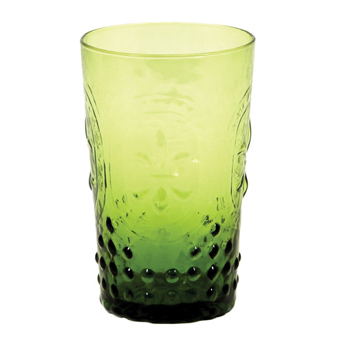 True Fabrications Lime Embossed Tumbler