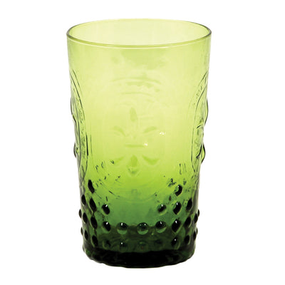 True Fabrications Lime Embossed Tumbler