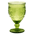 True Fabrications Sweet Pea Embossed Goblet