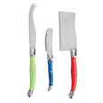 True Fabrications Fresco Enamel Cheese Knives